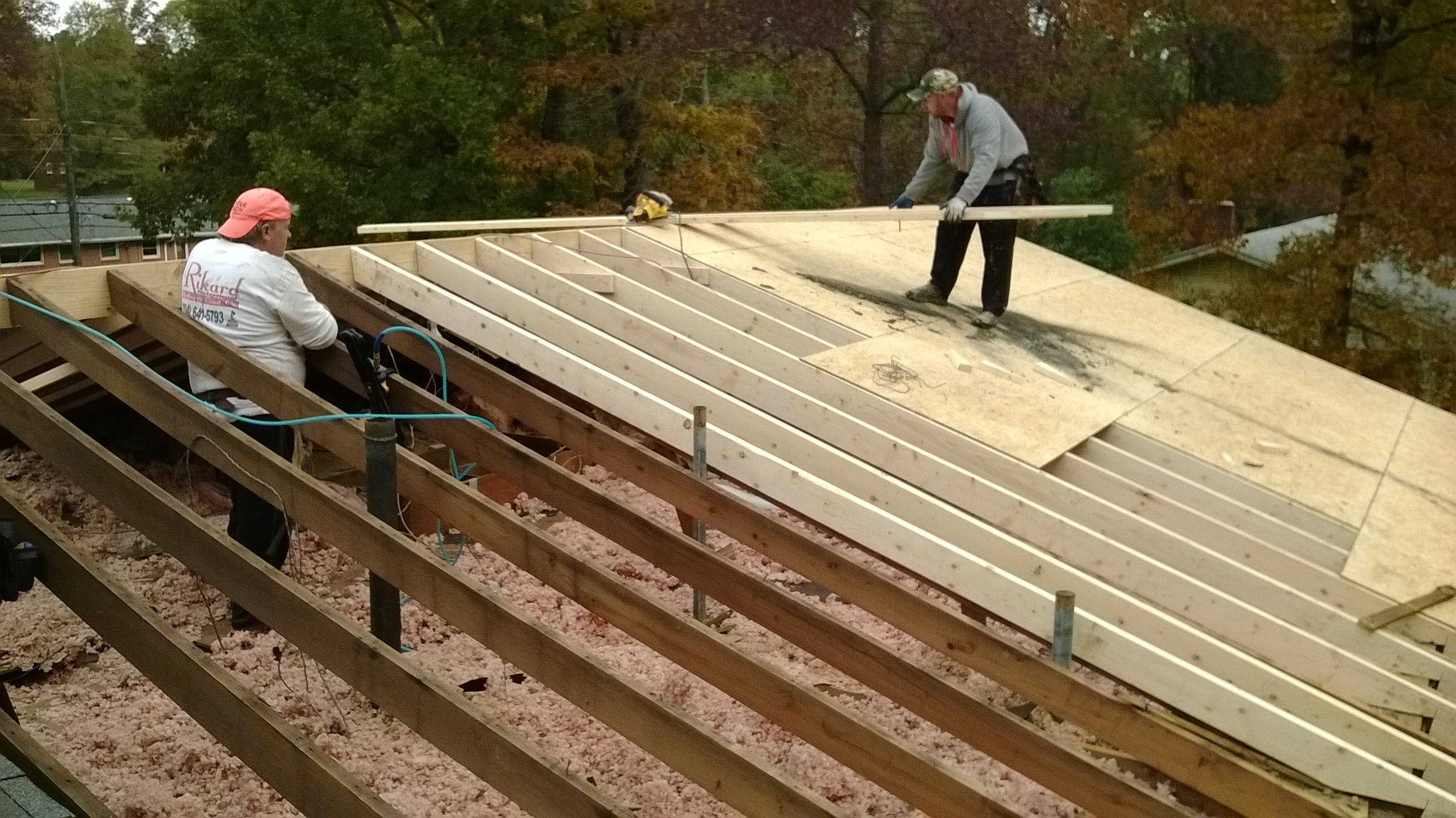 repairing broken rafters